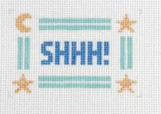 Shh - blue color
